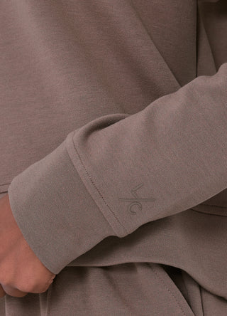 All-Around Lounge Collar Sweater Walnut