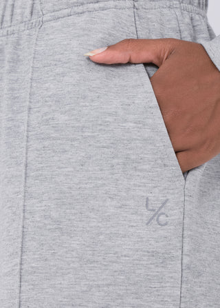 All-Around Lounge Straight Leg Short length Pant Grey Marl