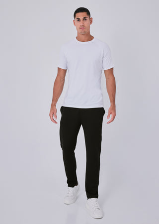 Mens All Around Lounge Straight Leg Pant Black