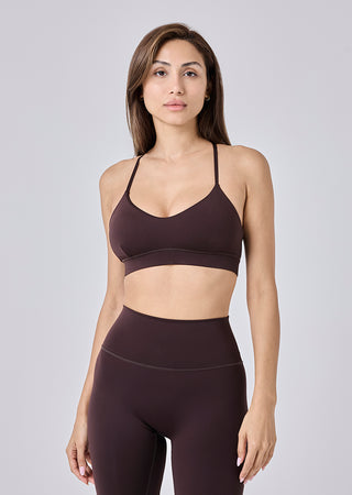 Women's Triangle Bra Dark Cocoa