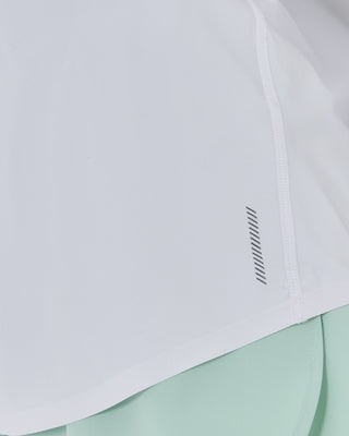 Womens Run Tank White