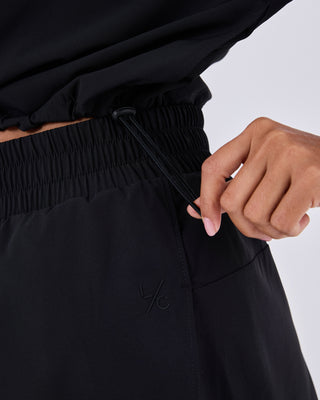 Womens Run Short Black Onyx