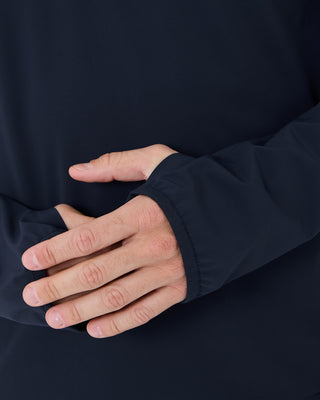 Mens Agility Half Zip Top Navy Pewter