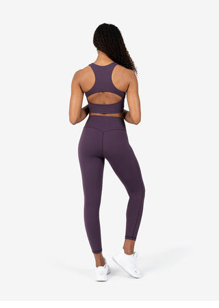 Women's High Low Bra Mulberry