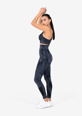 Women's Marble Bra Graphite Black