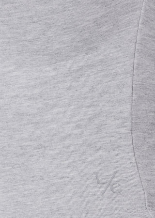 Women's Cap Sleeve Top Grey Marl