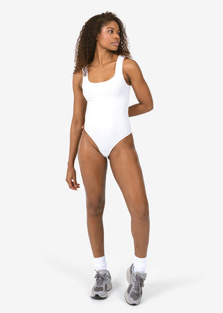 Women's Sleeveless Body White