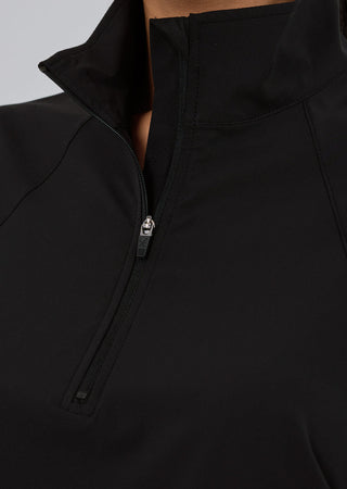 Women's Half Zip Jacket Black