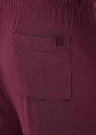 Men's Pant Dark Burgundy