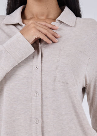 Women's Shirt Oatmeal Heather