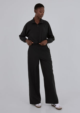 Women's Wide Leg Pant Black