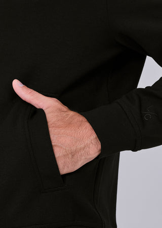 Mens All Around Lounge Bomber Black