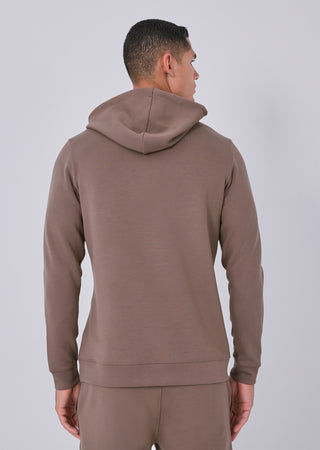Mens All Around Lounge Hoodie Walnut