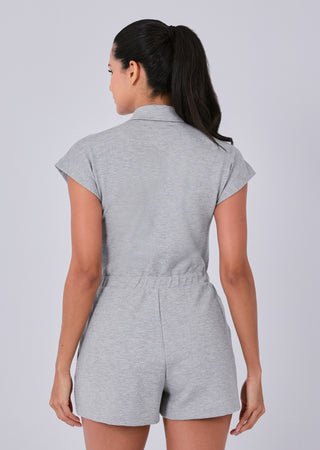 All-Around Lounge Romper Grey Marl