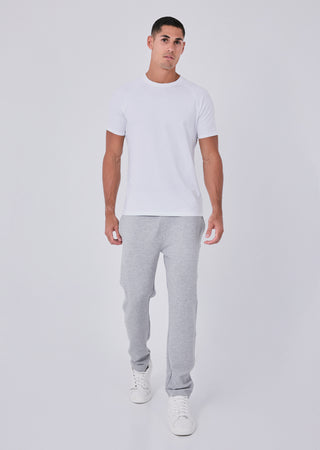 Mens All Around Lounge Straight Leg Pant Grey Marl