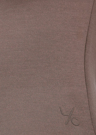 All-Around Lounge Cap Sleeve Top Walnut