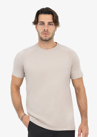 Mens Essential Tee Taupe