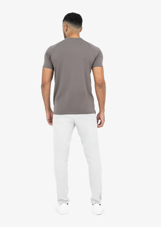 Mens Essential Tee Silver Mink