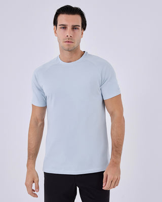 Mens Essential Tee Blue Mist