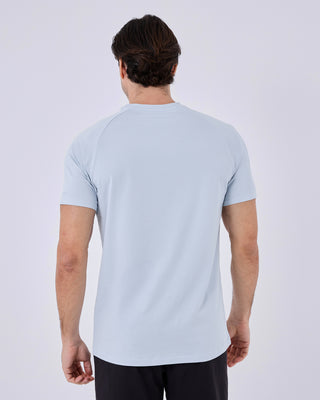 Mens Essential Tee Blue Mist