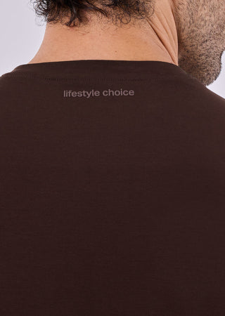 Men's Tee Dark Cocoa