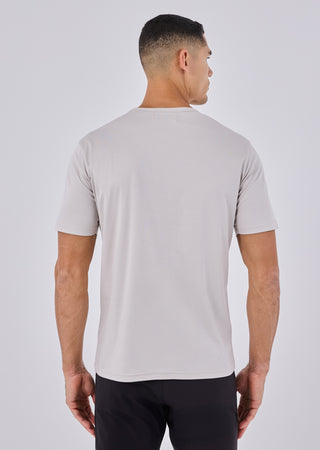 Mens Mercerised Tee Stone