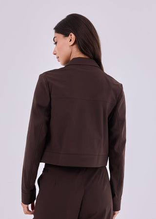 Women's Jacket Dark Cocoa