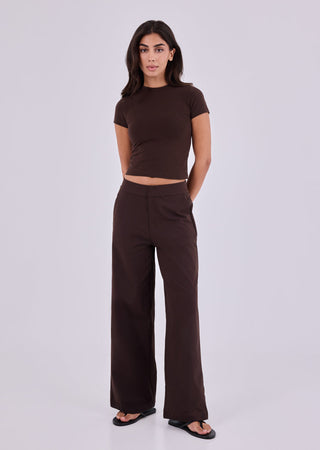 Women's Classic Tee Dark Cocoa