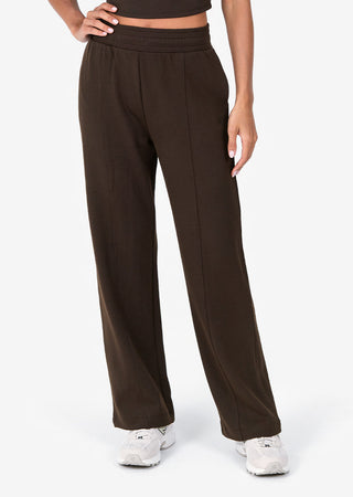Women's Wide Leg Trouser Coffee