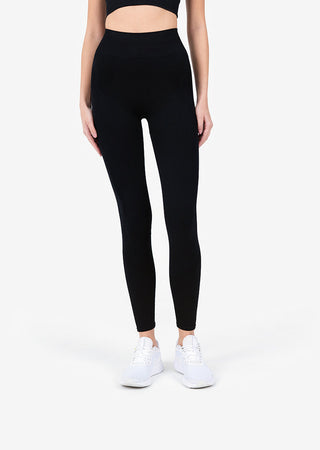 L'COUTURE Chevron Seamless Legging Black