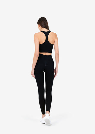 L'COUTURE Chevron Seamless Legging Black