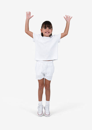 L'COUTURE Club LC Mini Terry Short White