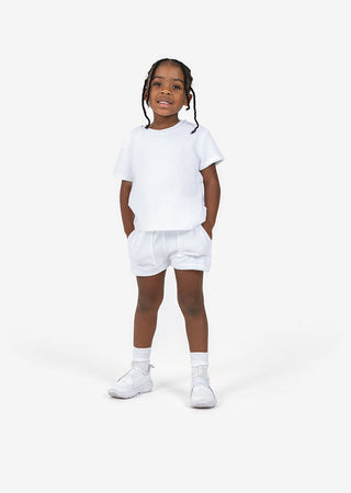 L'COUTURE Club LC Mini Terry Short White