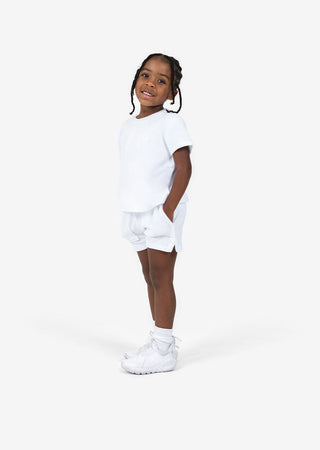 L'COUTURE Club LC Mini Terry Short White