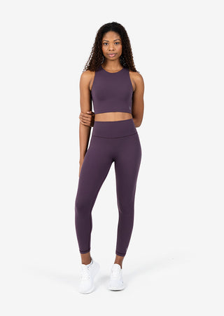 L'COUTURE Elevate Life 7/8 Legging Mulberry