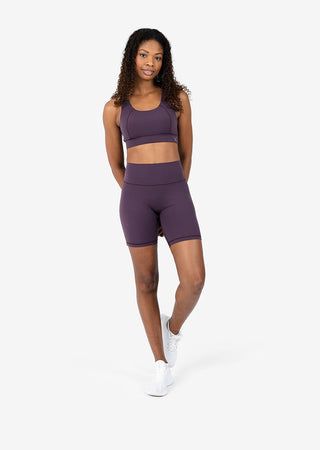 Women's Crossback Bra Mulberry