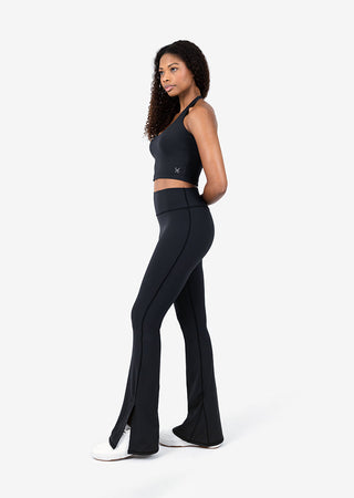 Women's Halter Tank Bra Black