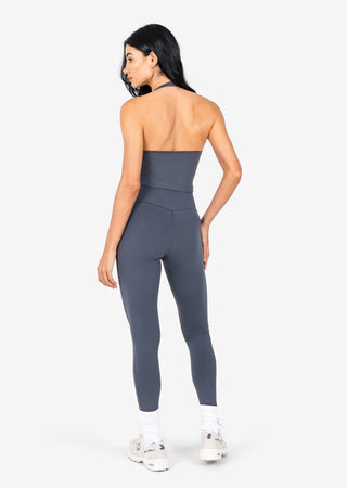 Women's Halter Tank Bra Graphite