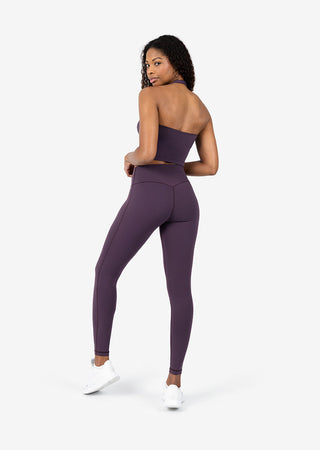 Women's Halter Tank Bra Mulberry