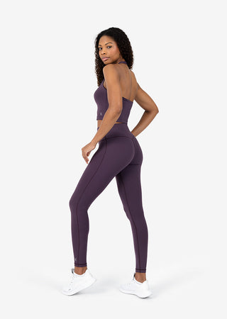 Women's Halter Tank Bra Mulberry