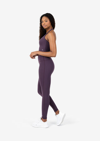 Women's Halter Tank Bra Mulberry