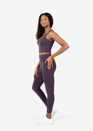Women's Longline Bra Mulberry