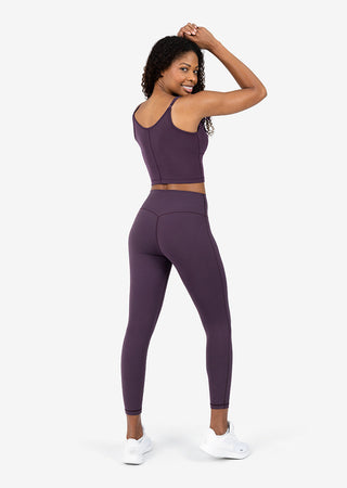 Women's Longline Bra Mulberry
