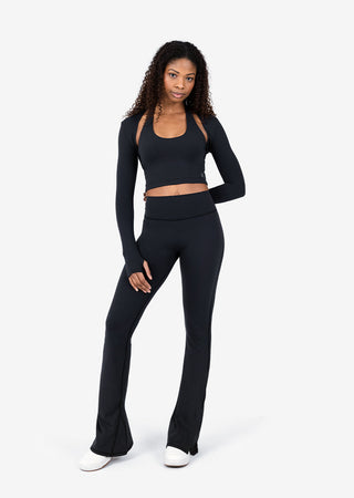 L'COUTURE Elevate Life Shrug Black