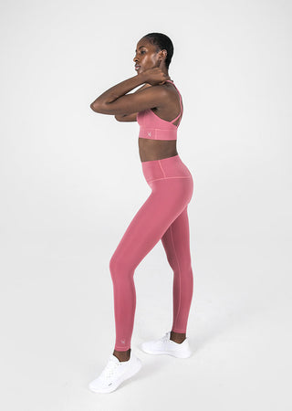 L'COUTURE Leggings Elevate Glide Full Length Legging Rose