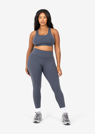 L'COUTURE Leggings Elevate Life Full Length Legging Graphite