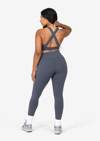 L'COUTURE Leggings Elevate Life Full Length Legging Graphite