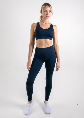 L'COUTURE Leggings Elevate Touch Full Length Legging Navy