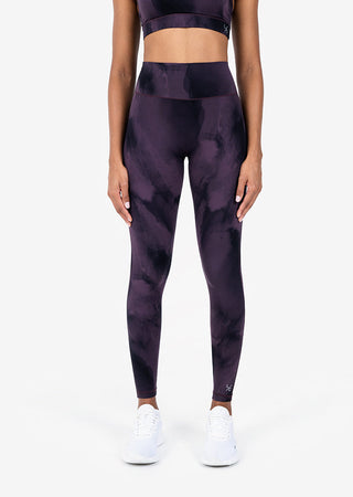 Women's Marble High Waist Legging Mulberry
