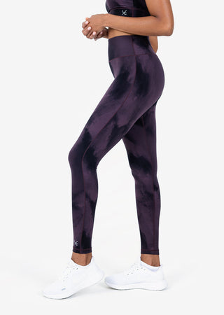 Women's Marble High Waist Legging Mulberry